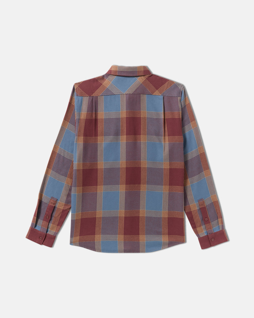 That'll Work Flannel Long Sleeve Shirt - Red Earth