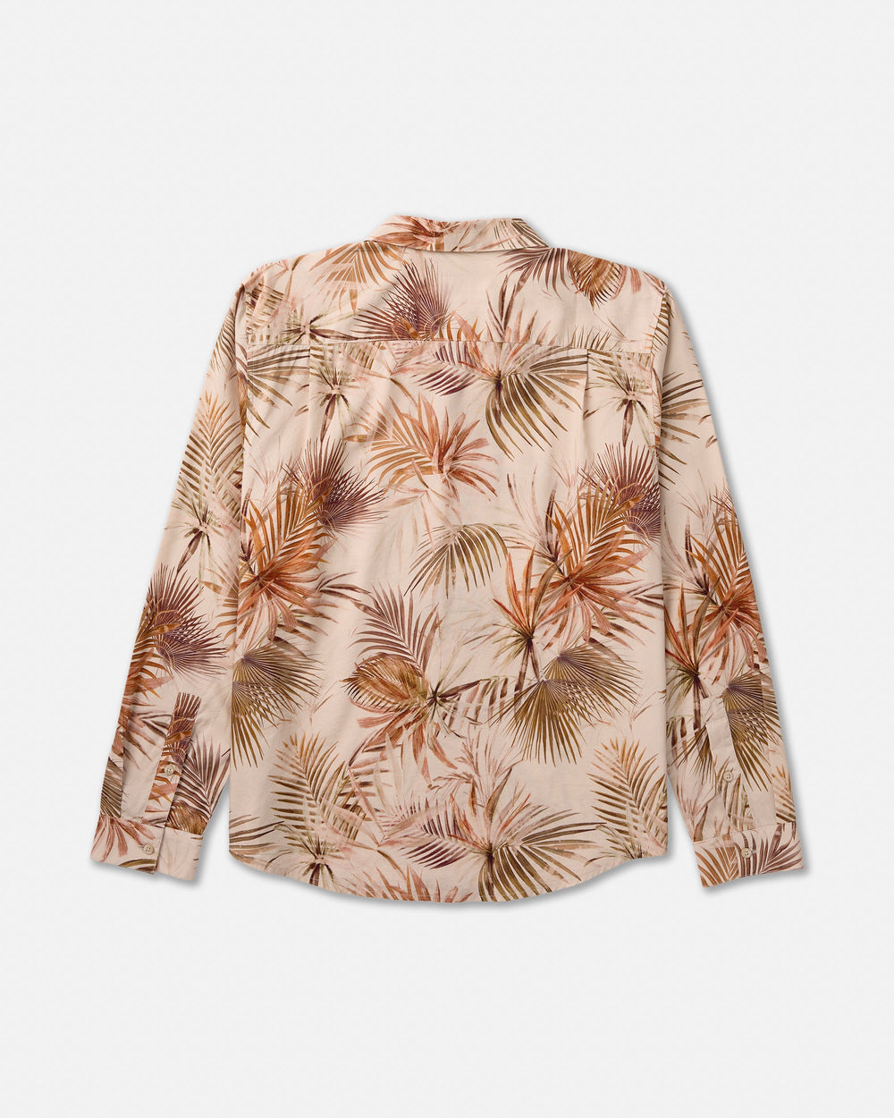 Mel G Palm Long Sleeve Shirt - Khaki