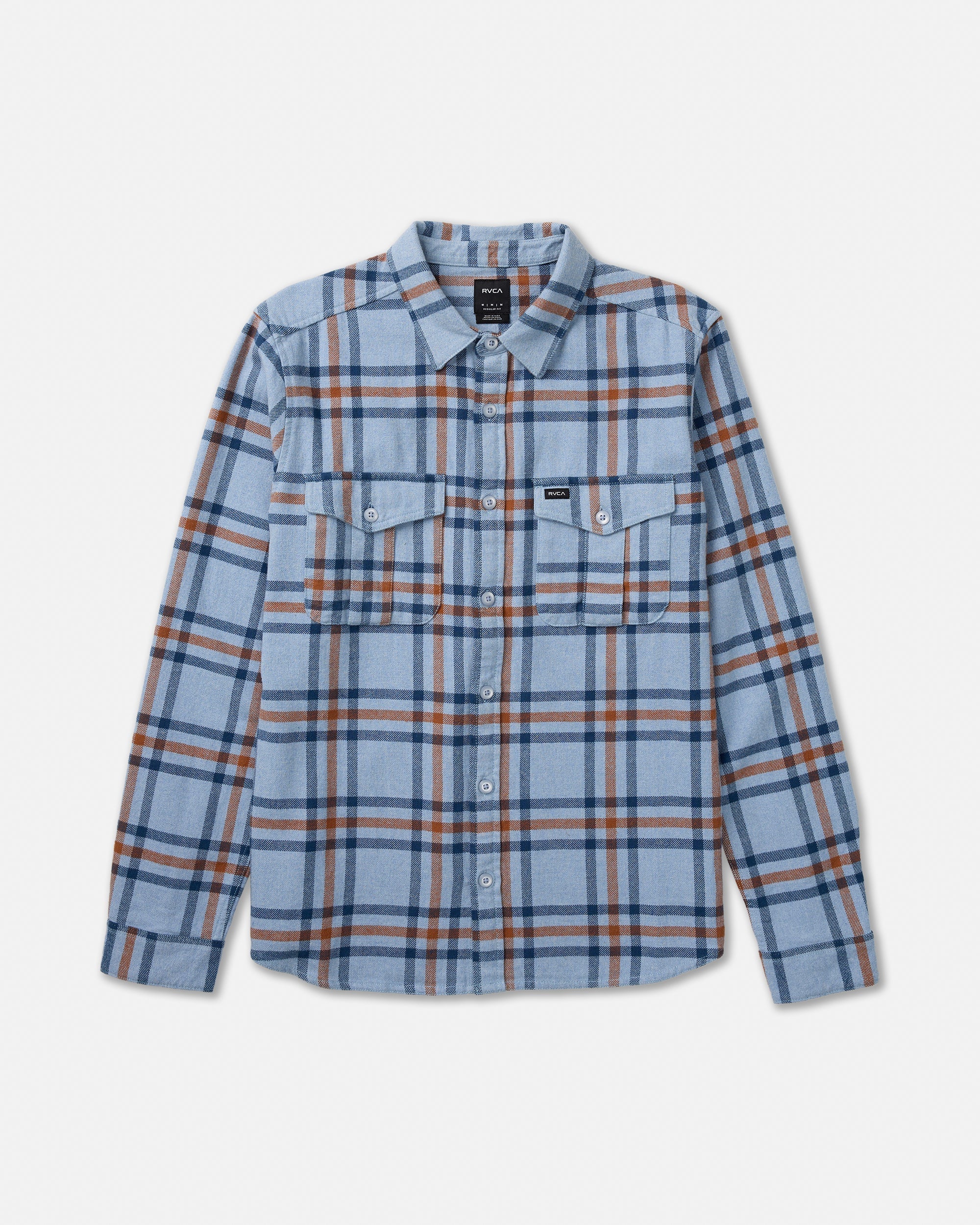 Hughes Flannel - Chambray