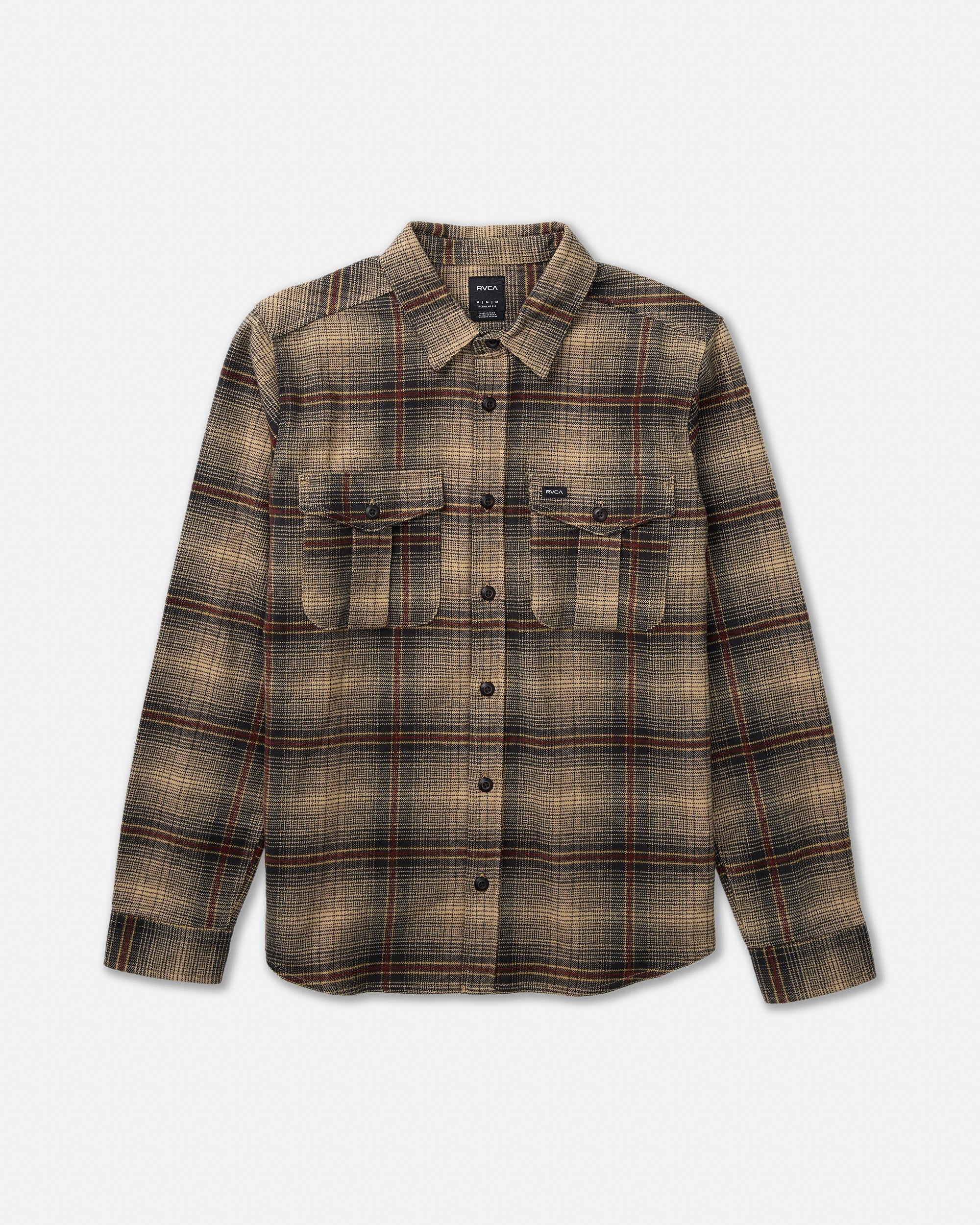 Hughes Flannel - Pirate Black