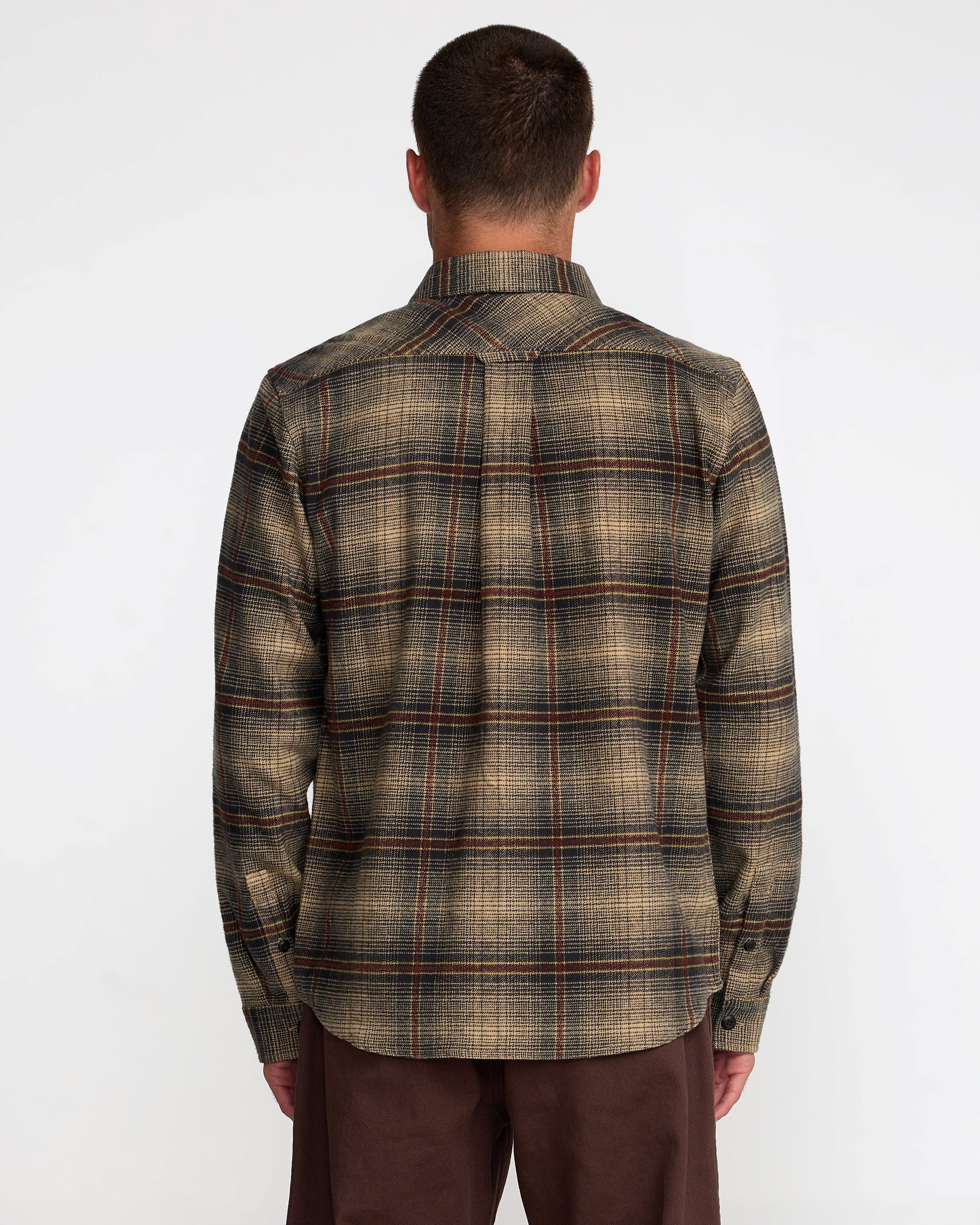 Hughes Flannel - Pirate Black