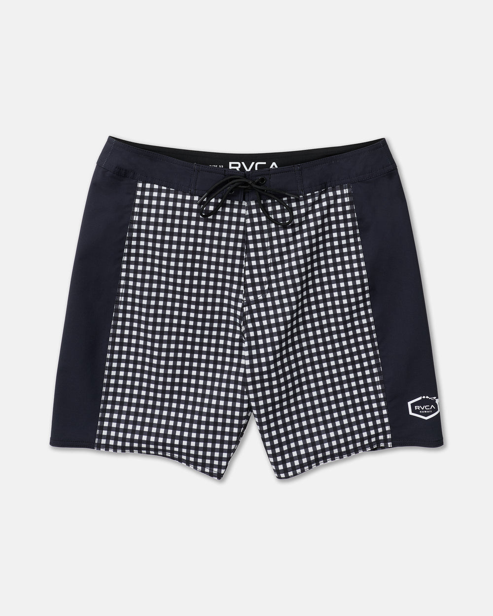 Hawaii Apex 2 Boardshort 18" - Black White