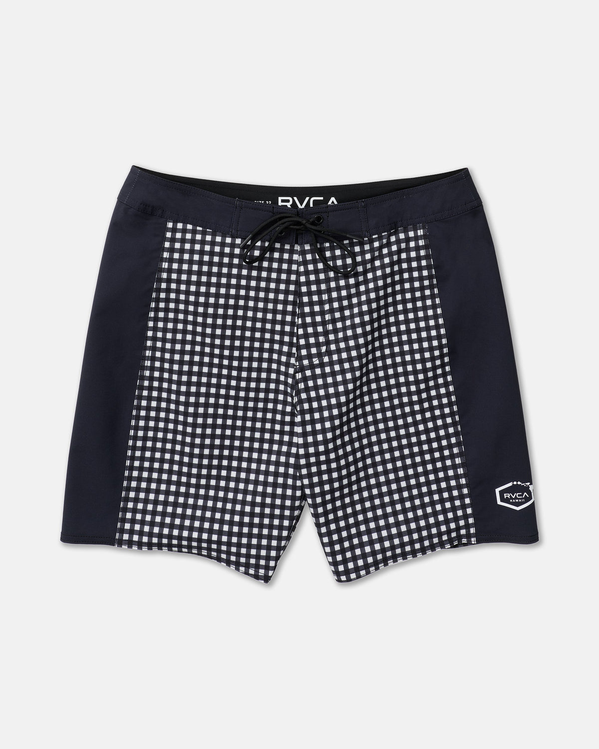 Hawaii Apex 2 Boardshort 18" - Black White