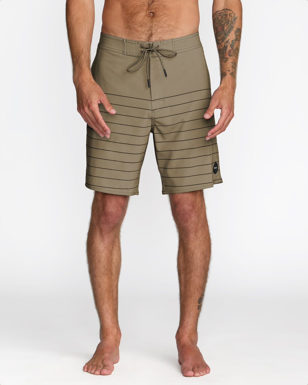 Steady Stripe Trunk - Aloe