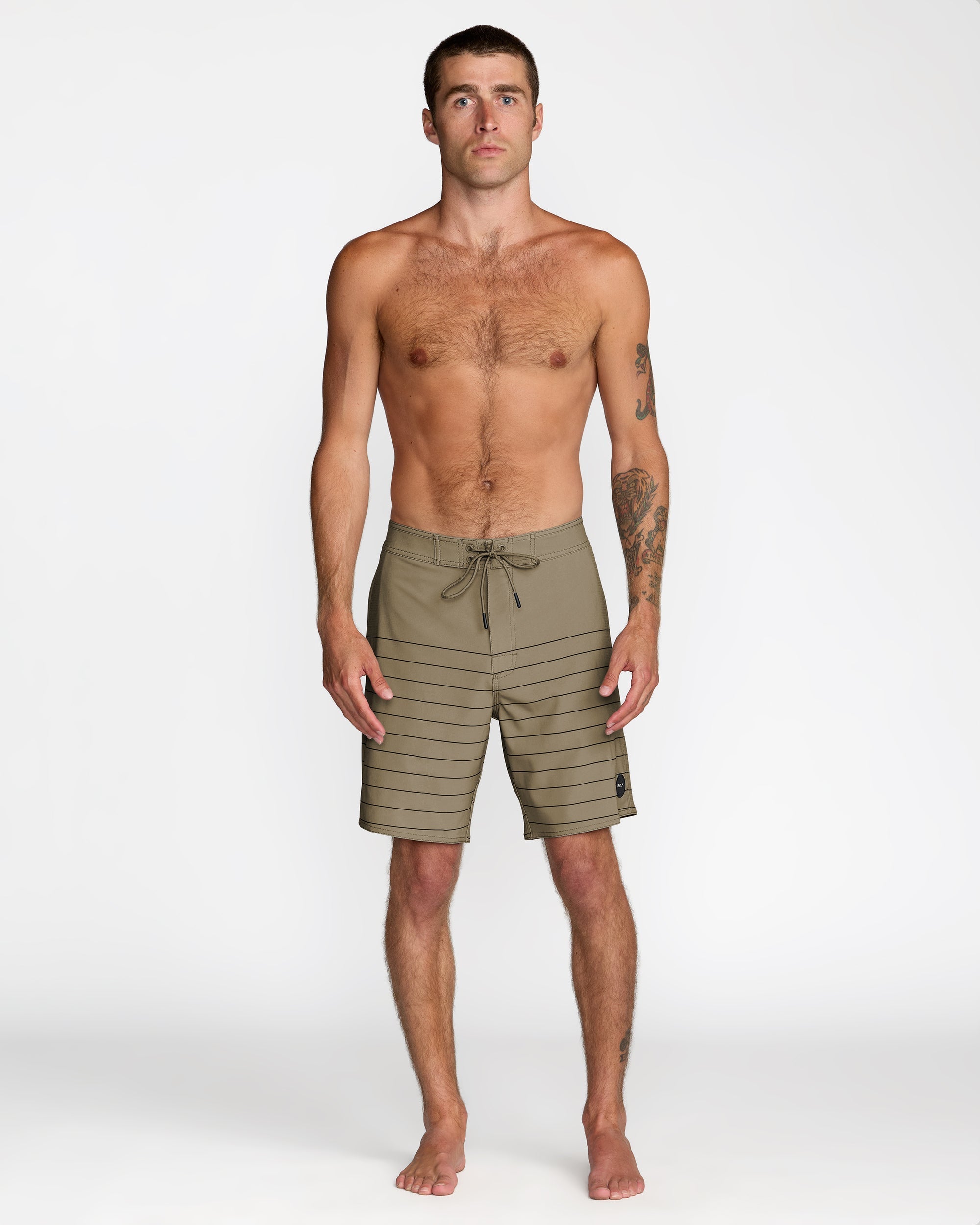 Steady Stripe Trunk - Aloe
