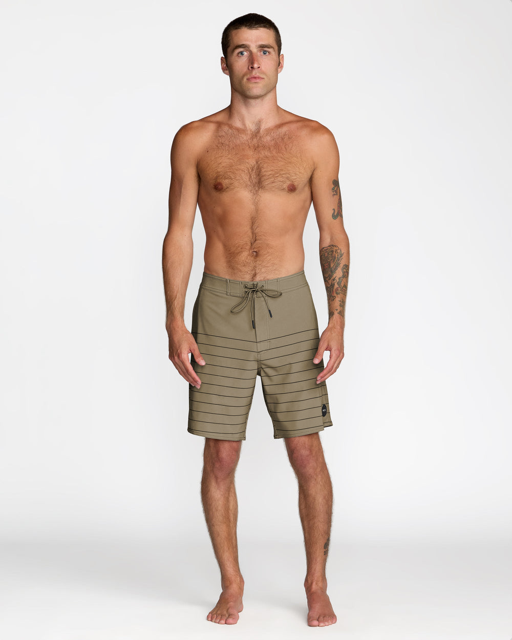 Steady Stripe Trunk - Aloe