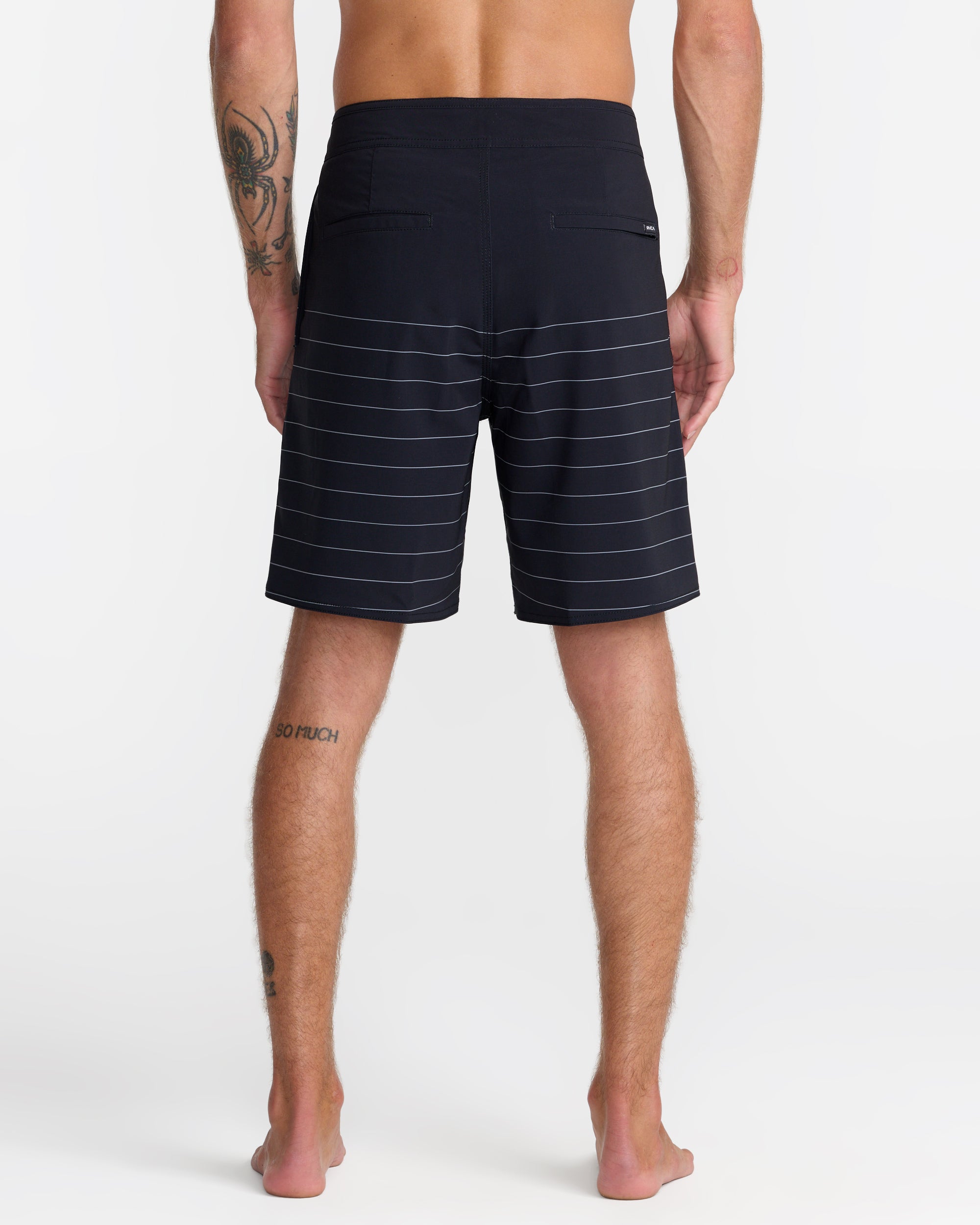 Steady Stripe Trunks - Black