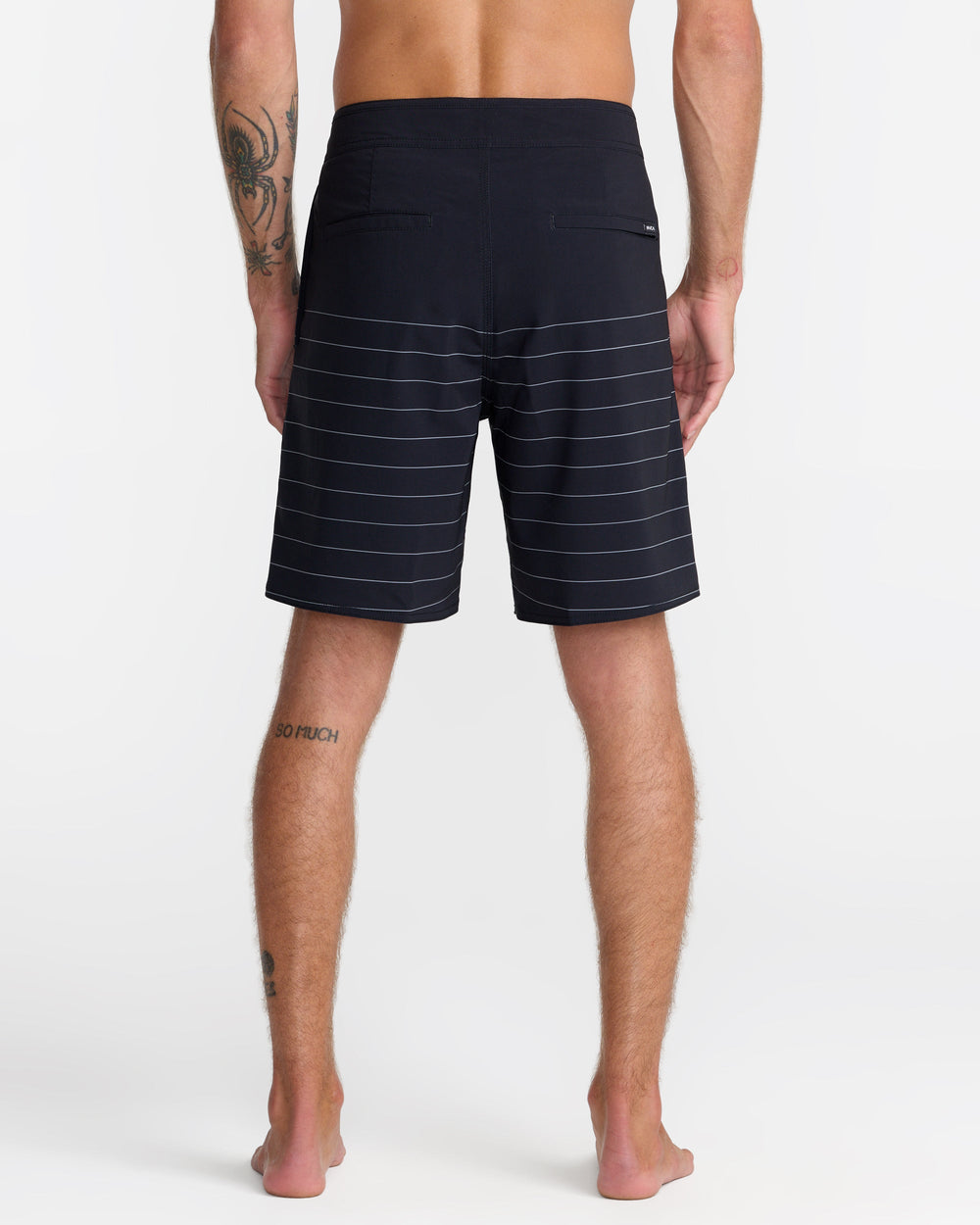 Steady Stripe Trunks - Black