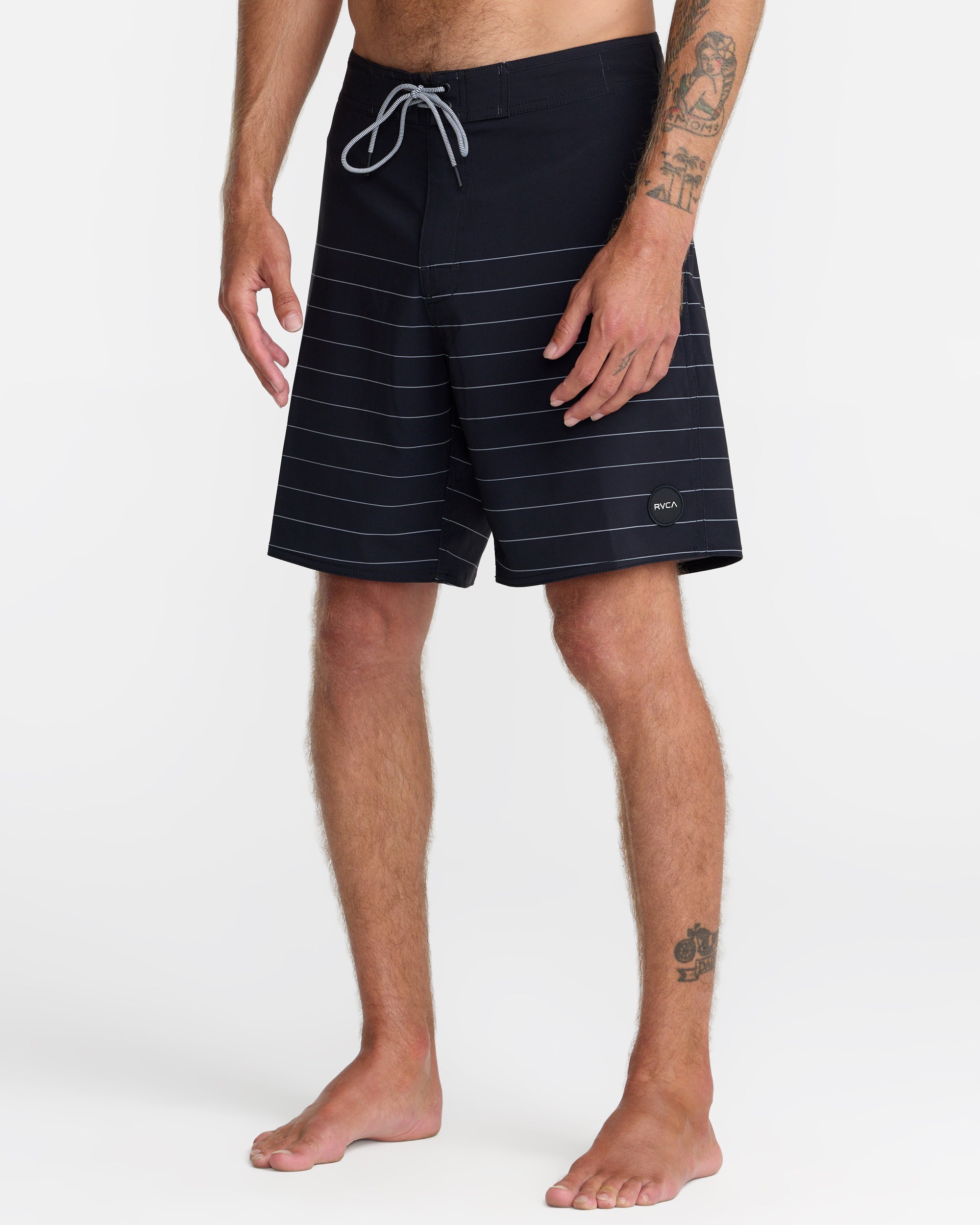 Steady Stripe Trunks - Black
