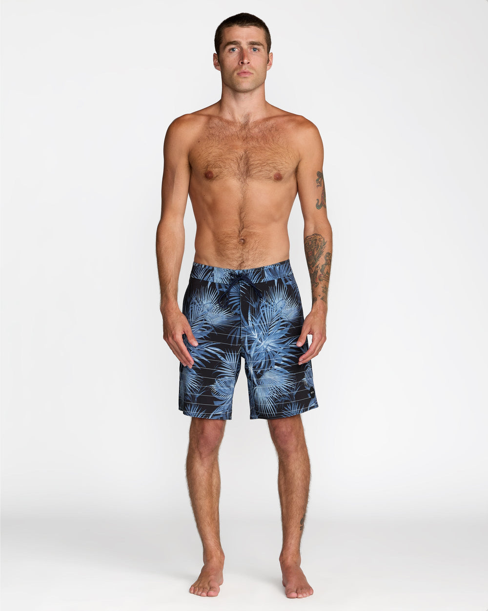 Steady Stripe Trunk - Moody Blue