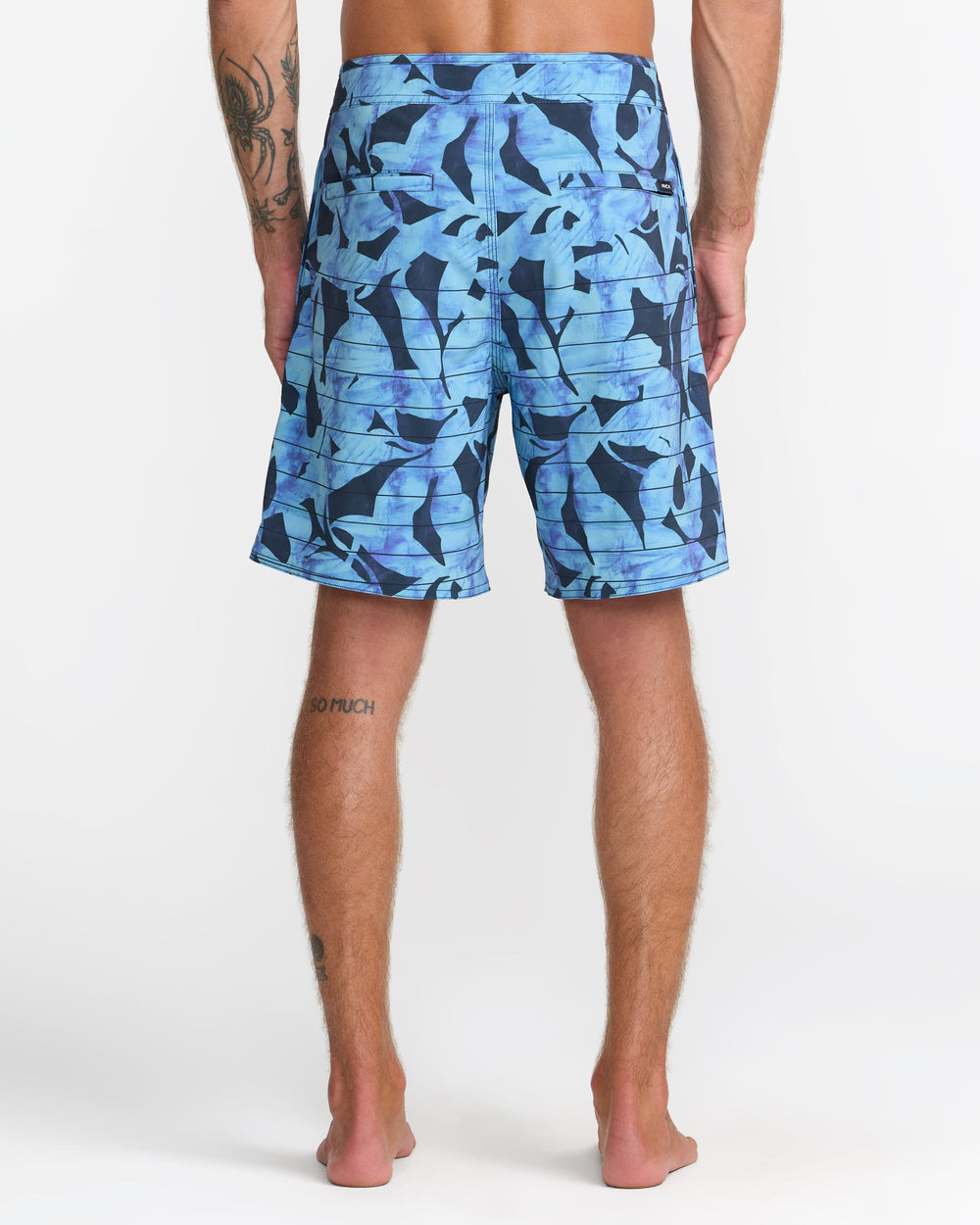 Steady Stripe Trunks - Vintage Blue