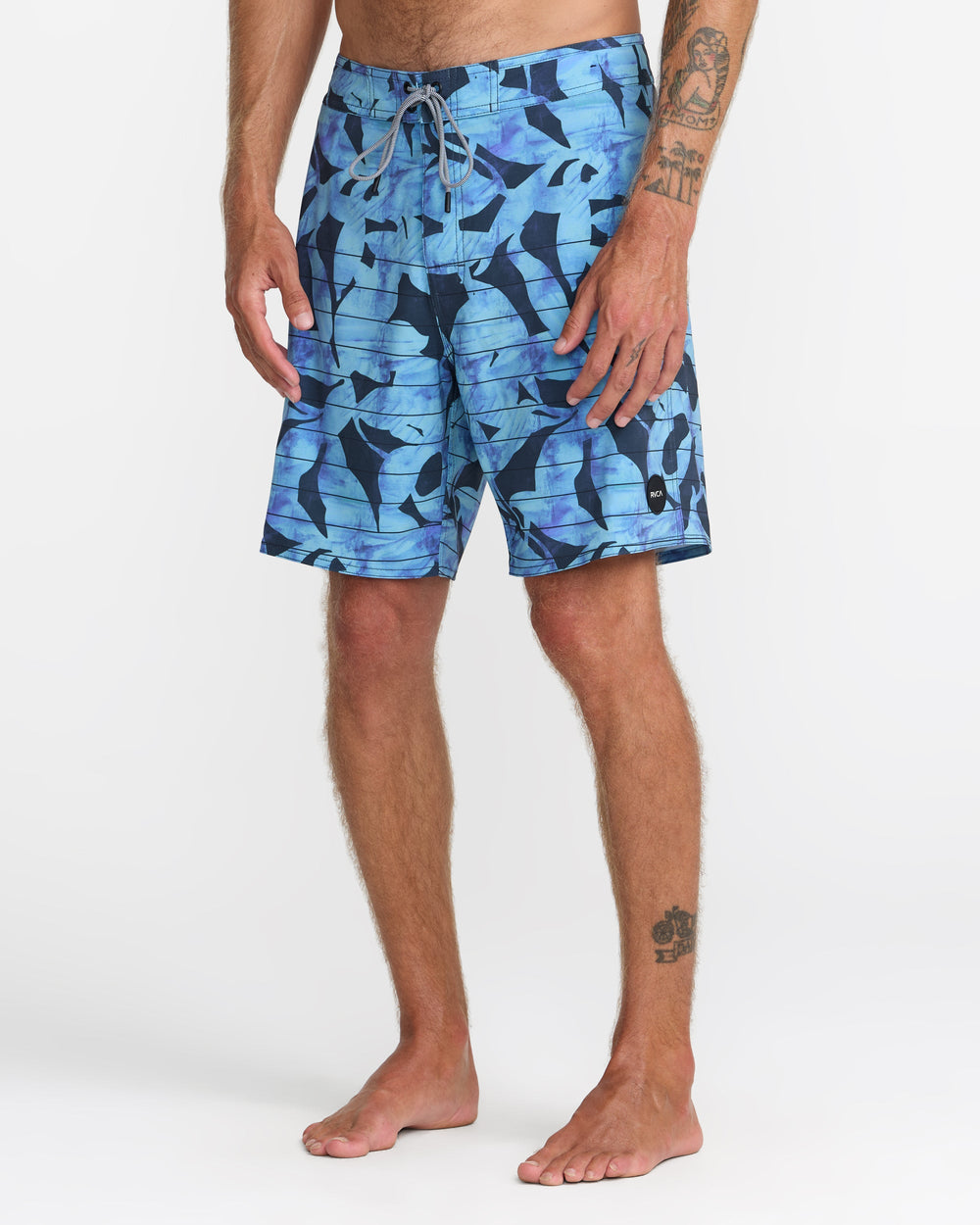 Steady Stripe Trunks - Vintage Blue