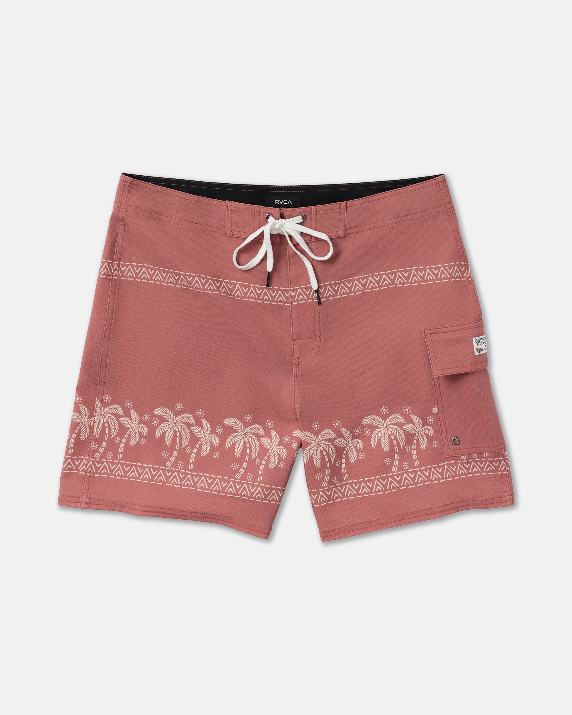 Exotica 17" Boardshorts - Burnt Red