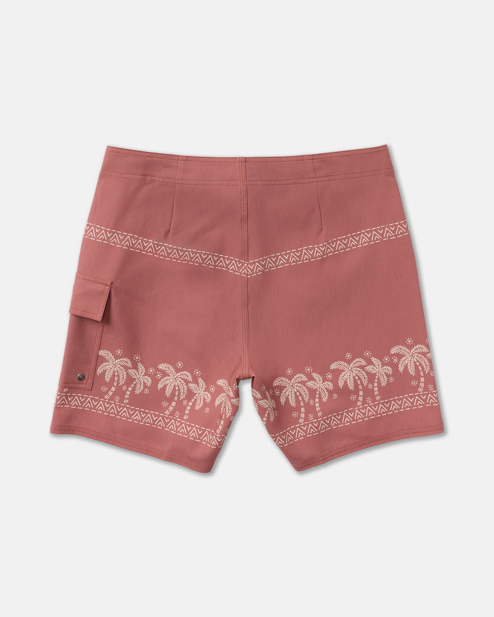 Exotica 17" Boardshorts - Burnt Red