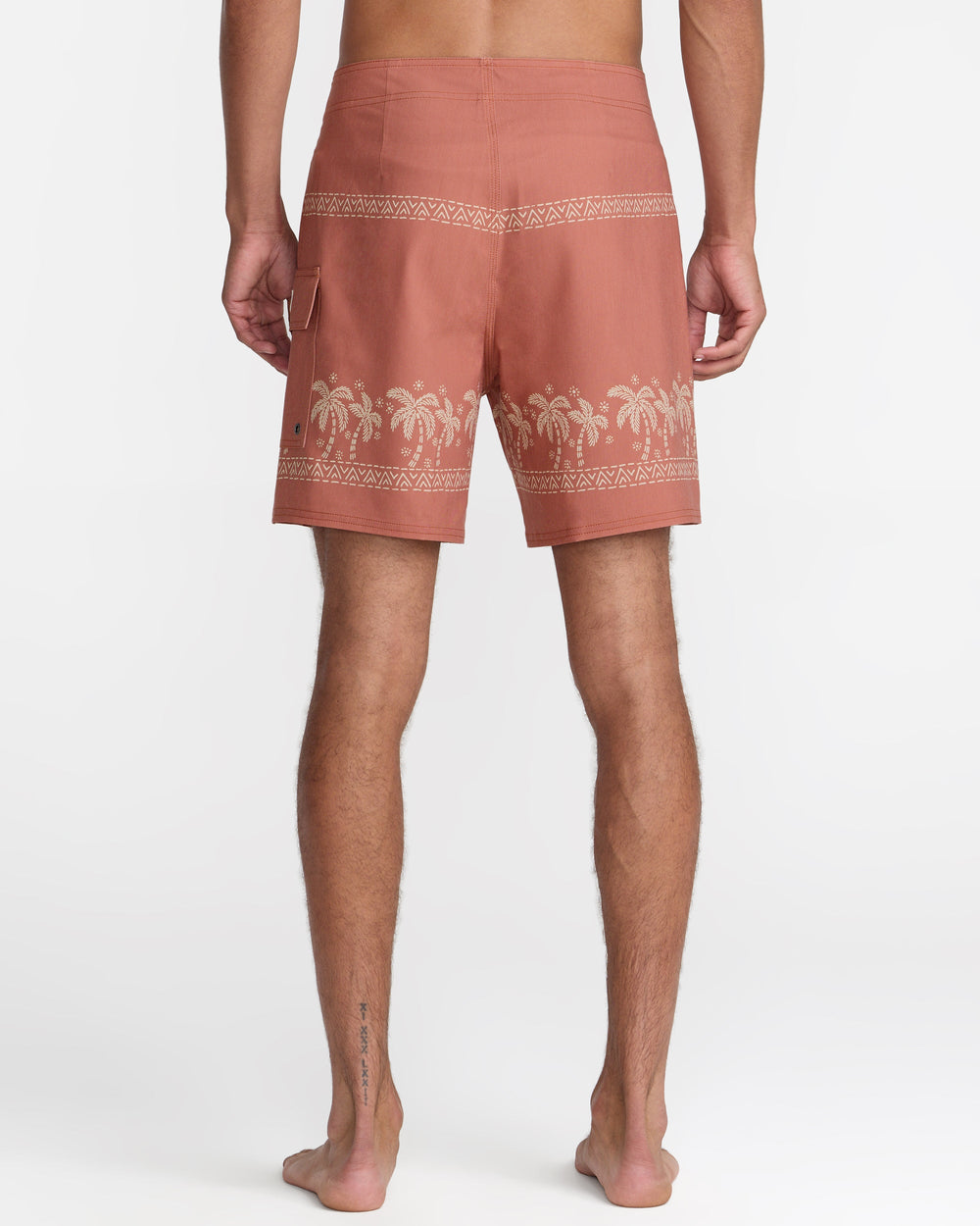 Exotica 17" Boardshorts - Burnt Red