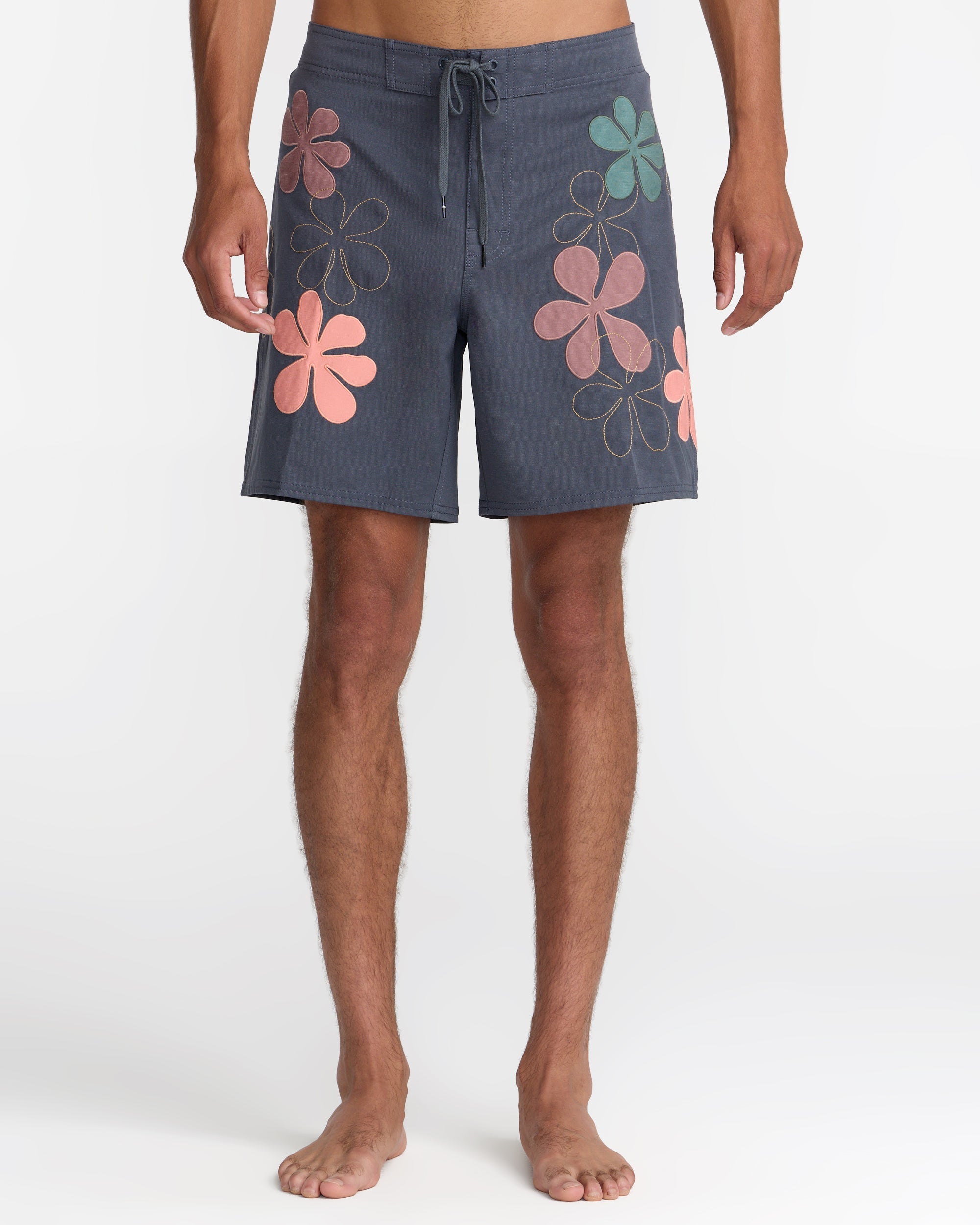 Bryce Baker 18" Boardshorts - Garage Blue