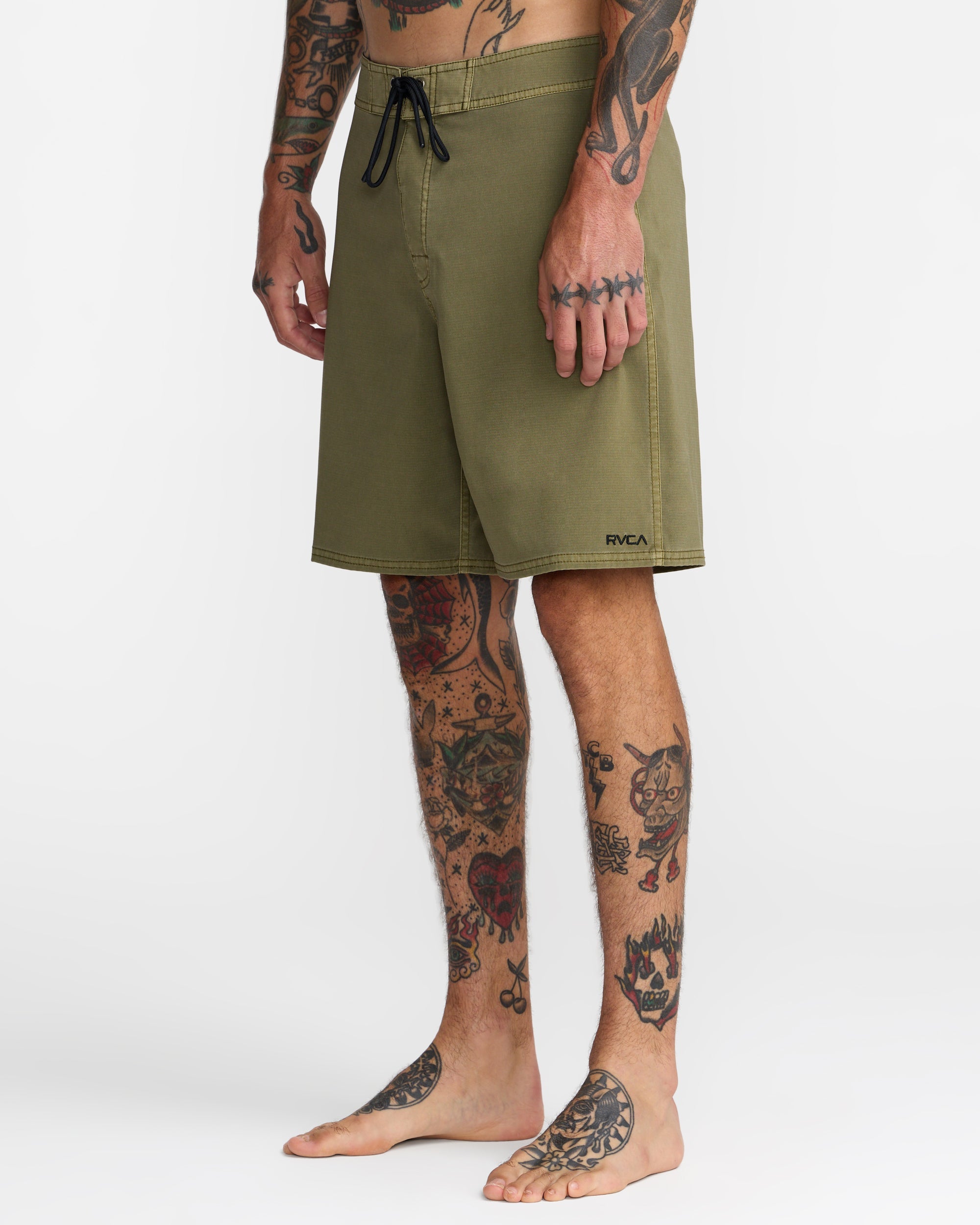 VA Pigment 19" Trunks - Martini Olive