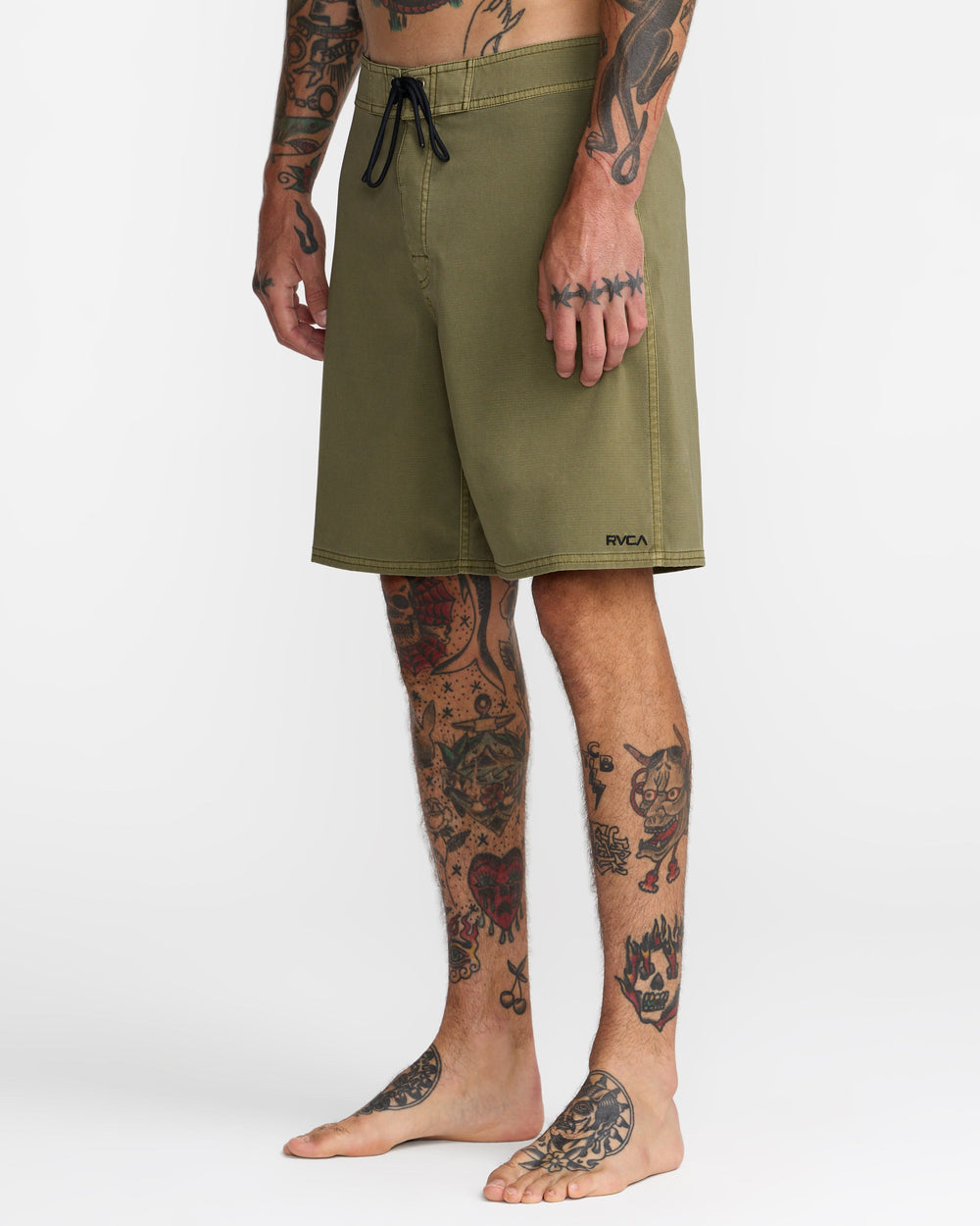 VA Pigment 19" Trunks - Martini Olive