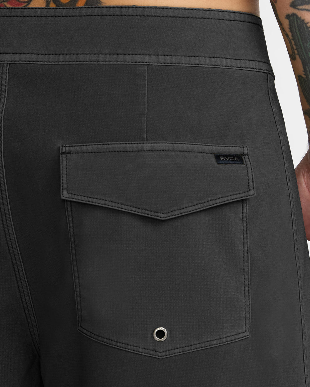 VA Pigment 19" Trunks - RVCA Black