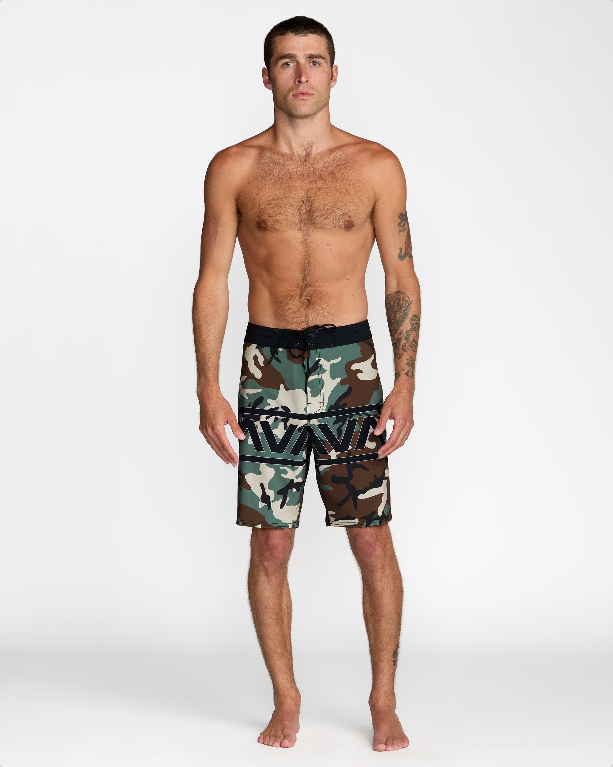 VA Boardshort Print - Camo Band