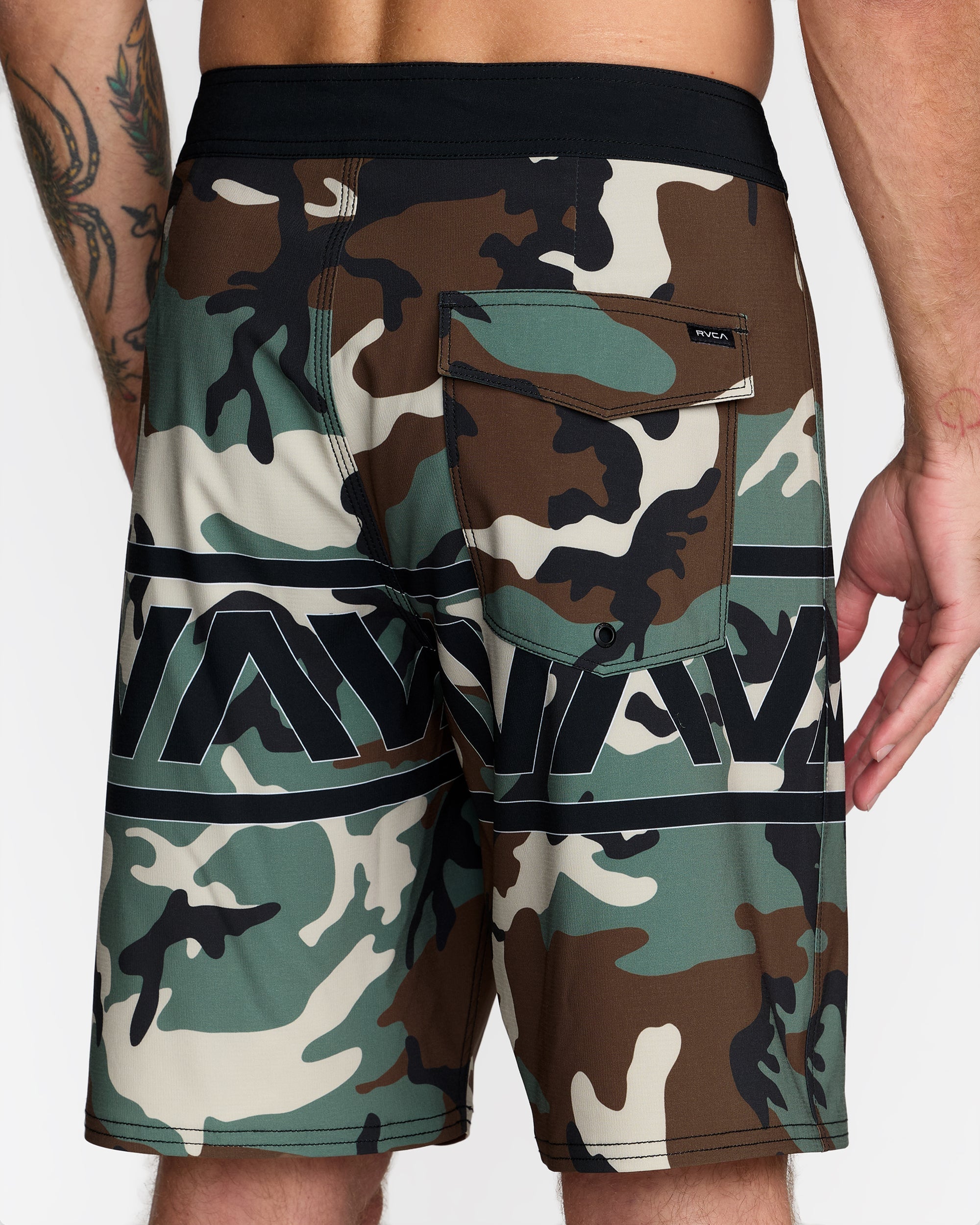 VA Boardshort Print - Camo Band