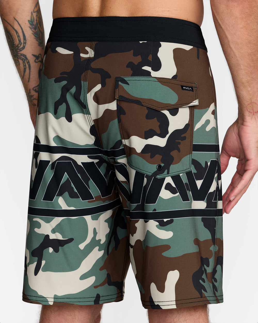 VA Boardshort Print - Camo Band
