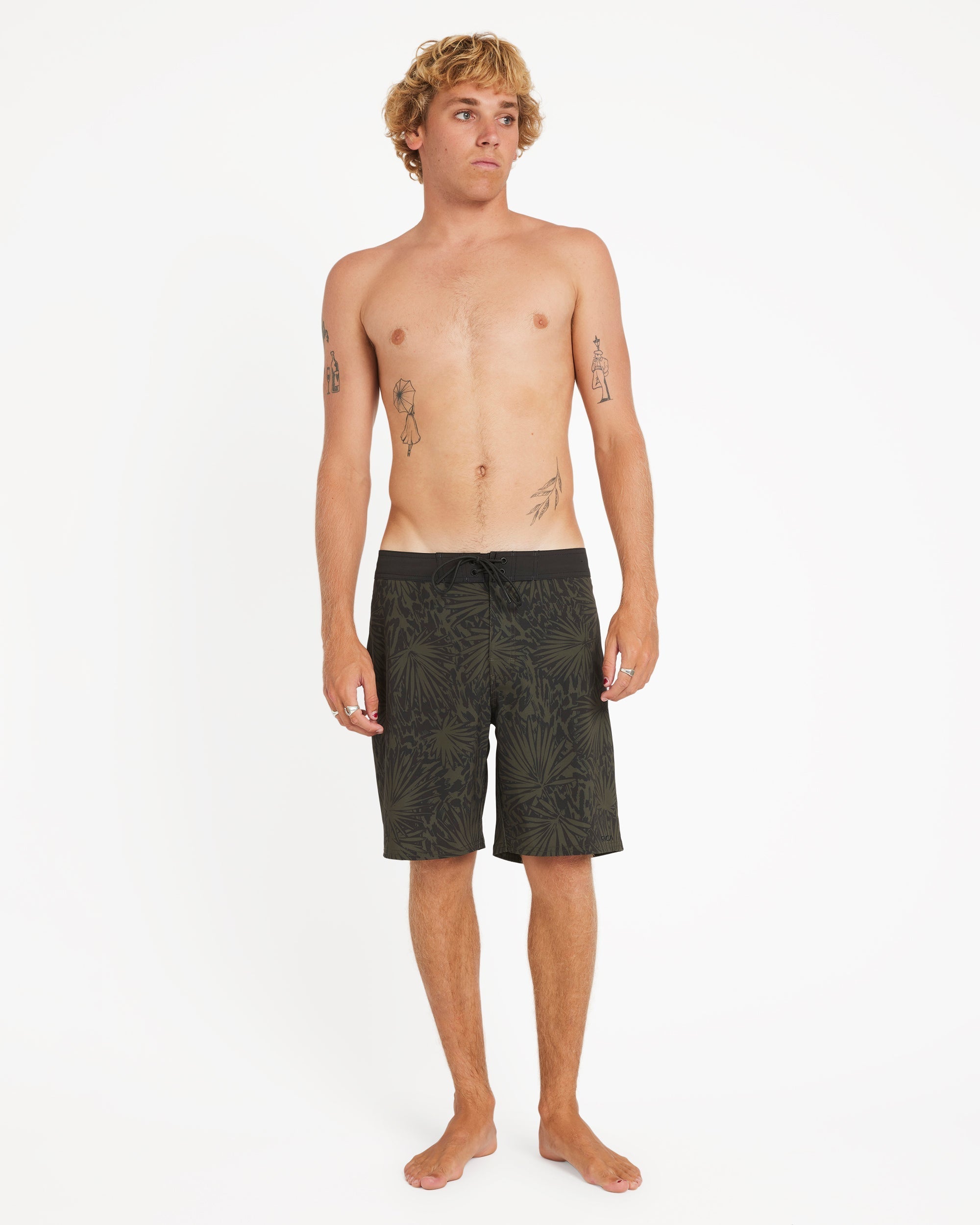 VA Boardshort Print - Olive