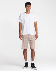 Dayshift Suiting Shorts - Dark Khaki