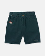 Kaleb 5 Pocket Short 21" Shorts - Hunter Green