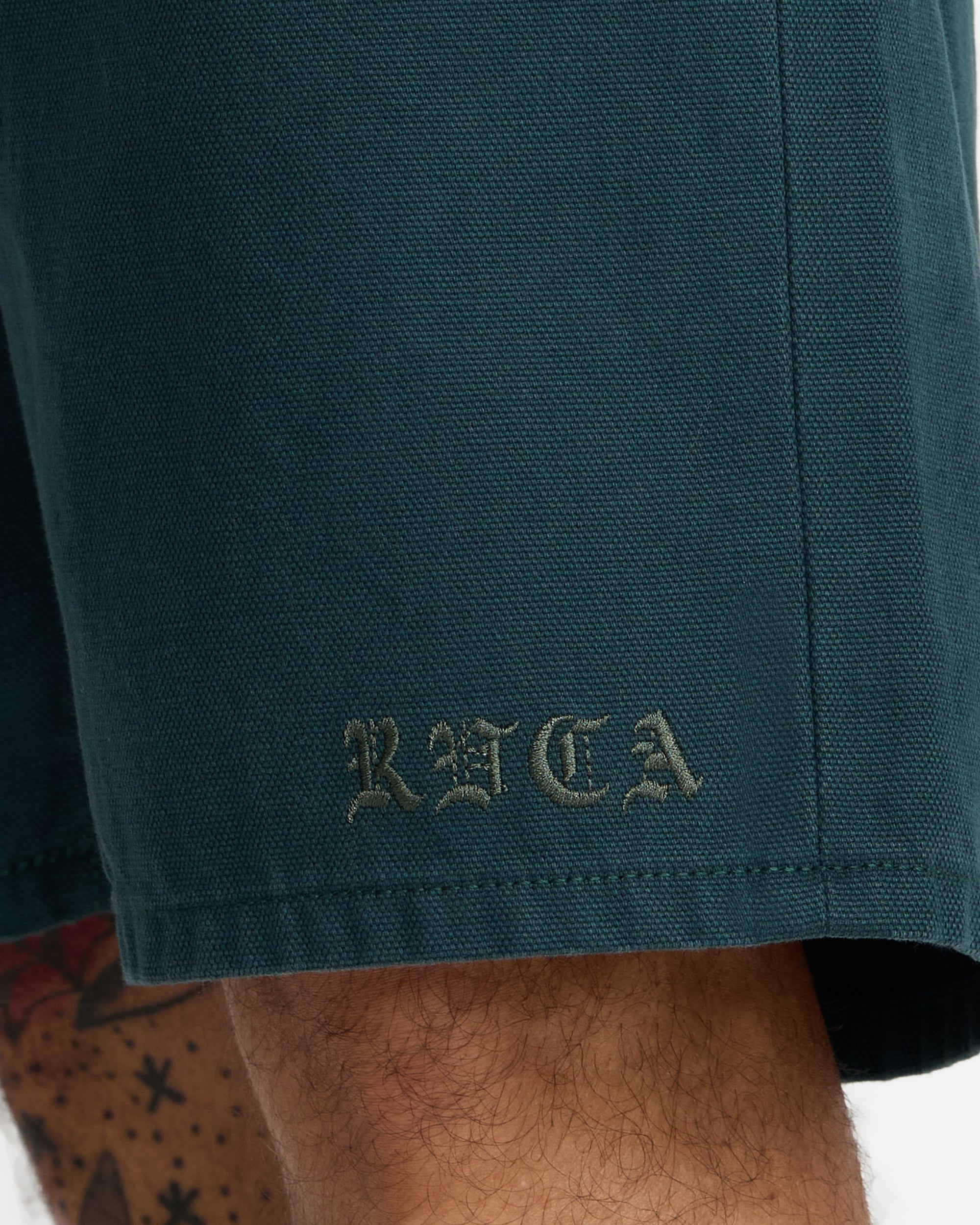 Kaleb 5 Pocket Short 21" Shorts - Hunter Green