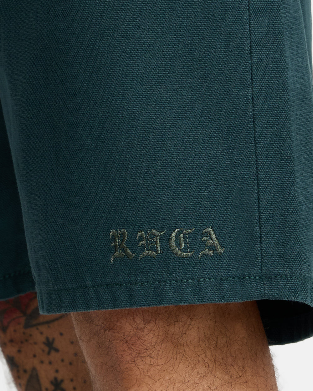 Kaleb 5 Pocket Short 21" Shorts - Hunter Green