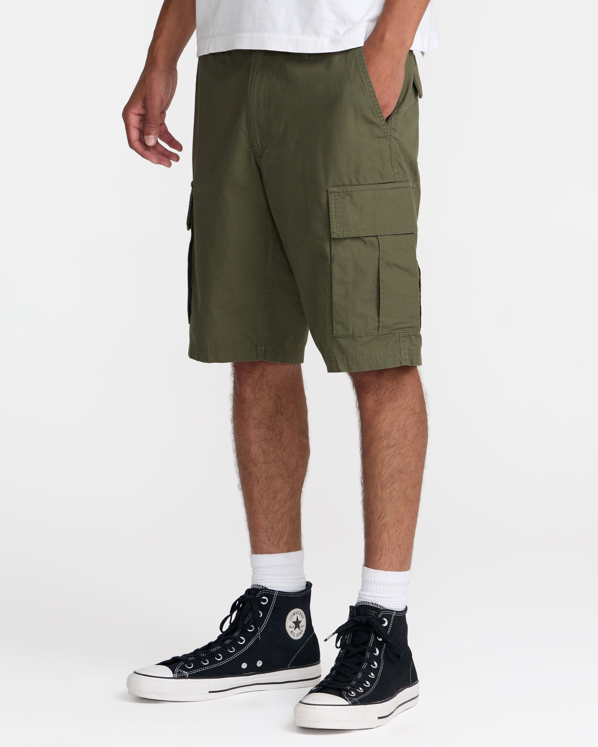 Dayshift Cargo Shorts - Olive