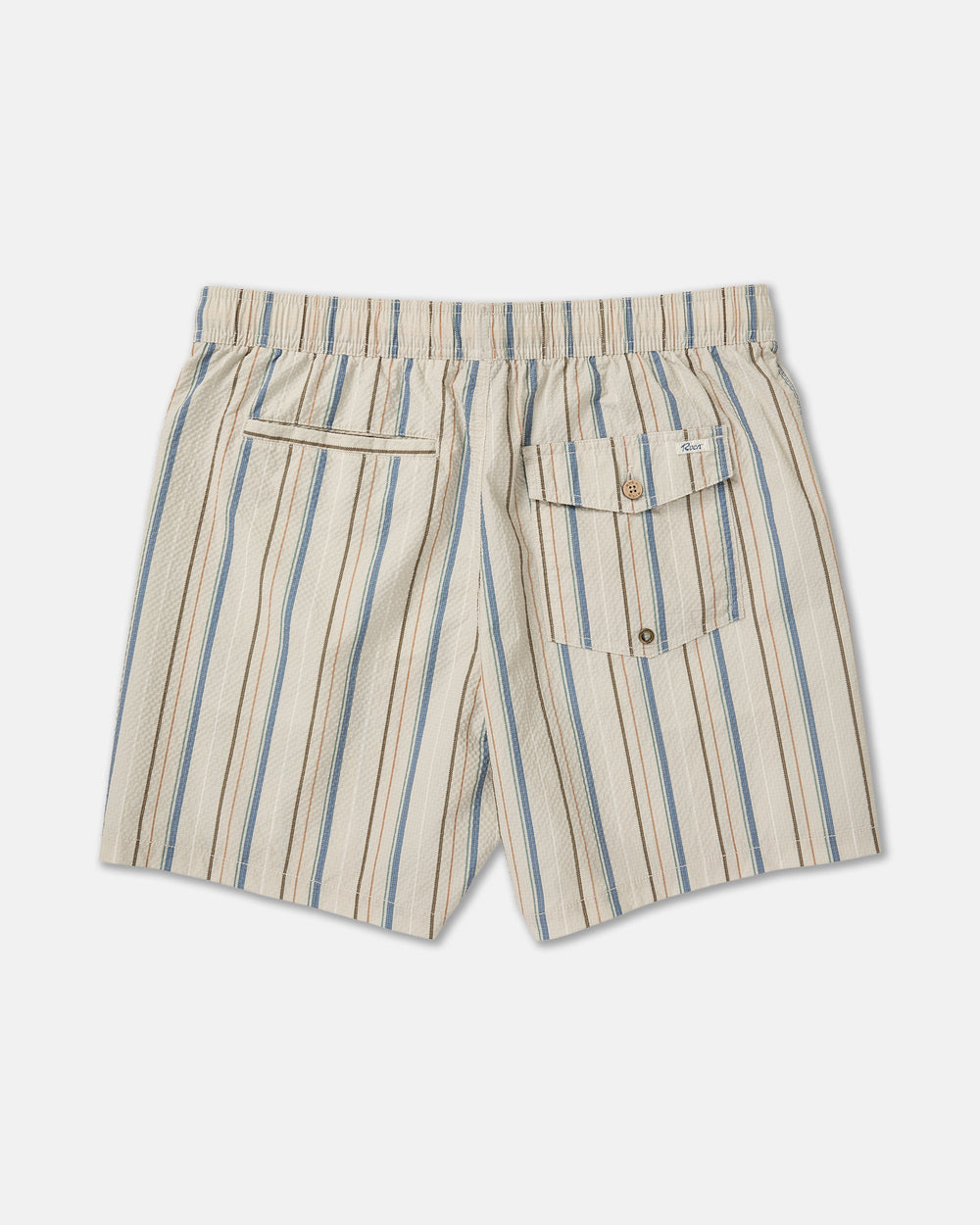 Exotica Seersucker Elastic 17" - Light Khaki