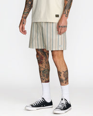 Exotica Seersucker Elastic 17" - Light Khaki