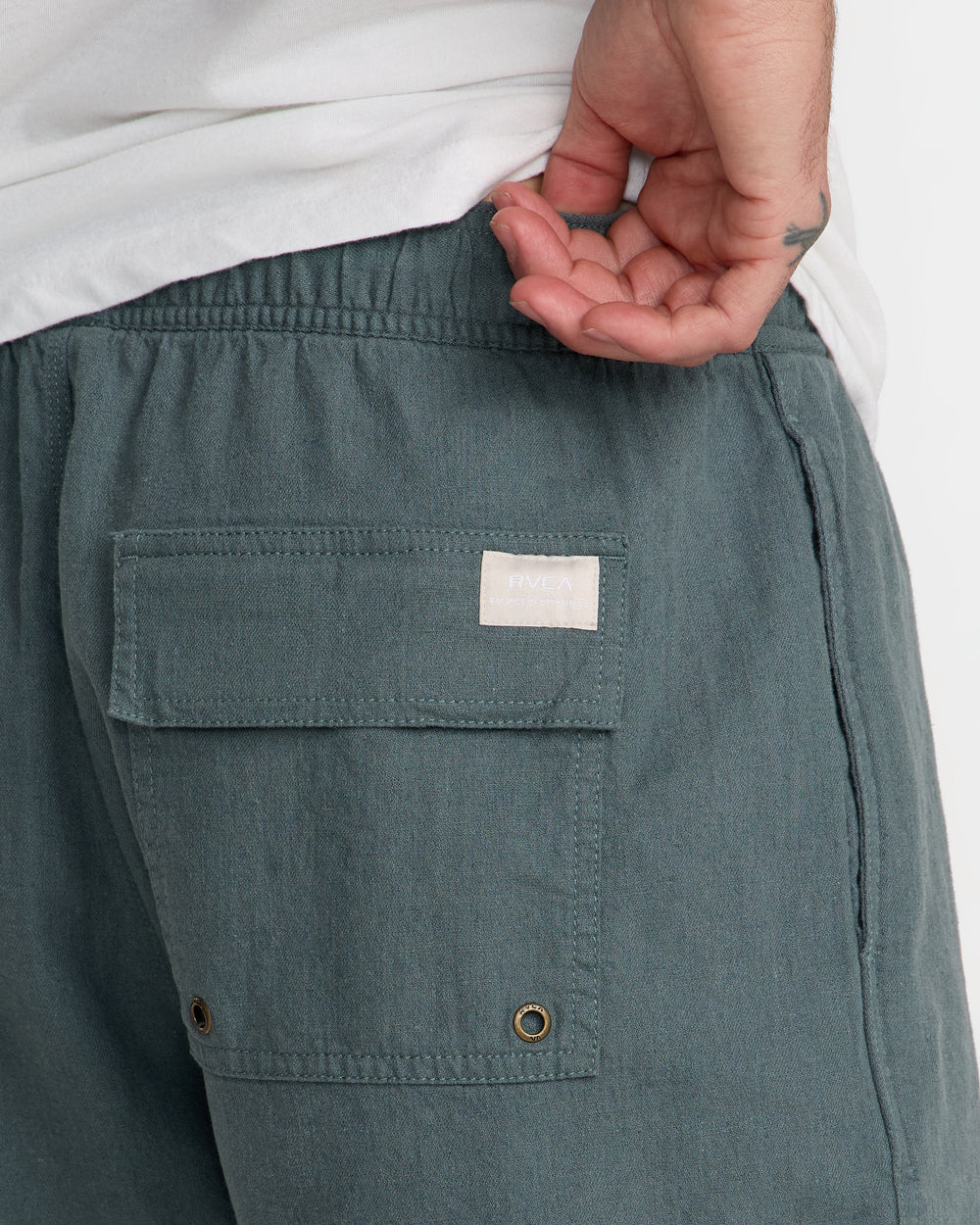 Sands Elastic 17" Shorts - Balsam Green