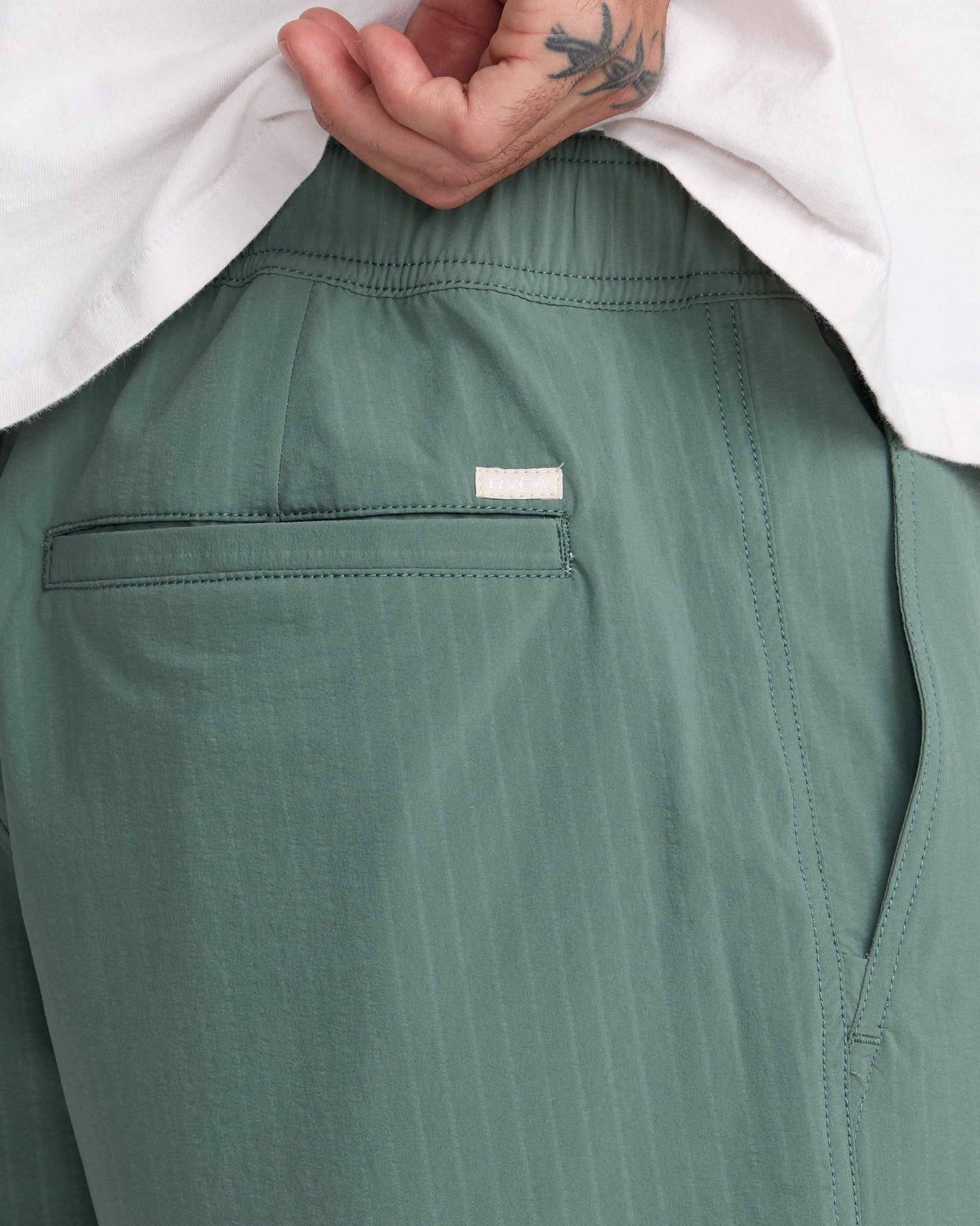 VAcancy Ghost Stripe 19" Shorts - Jade