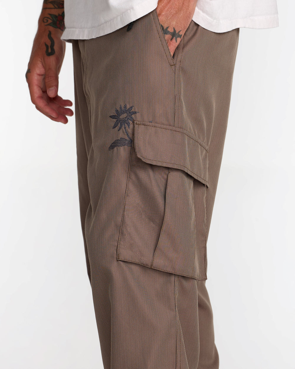 Mel G Elastic Cargo - Mocha
