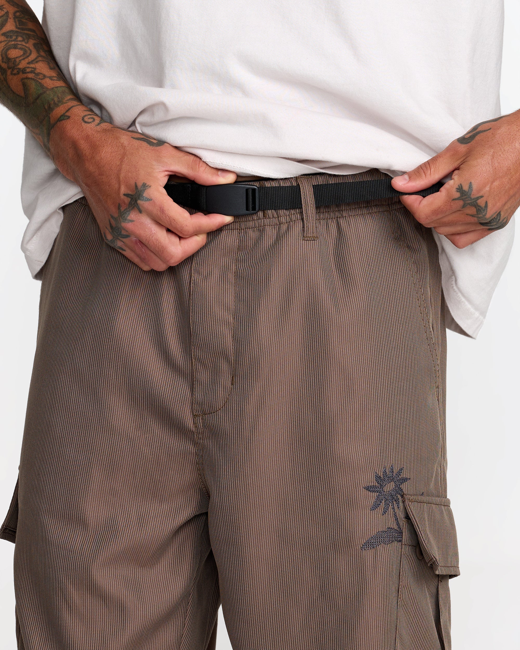 Mel G Elastic Cargo - Mocha