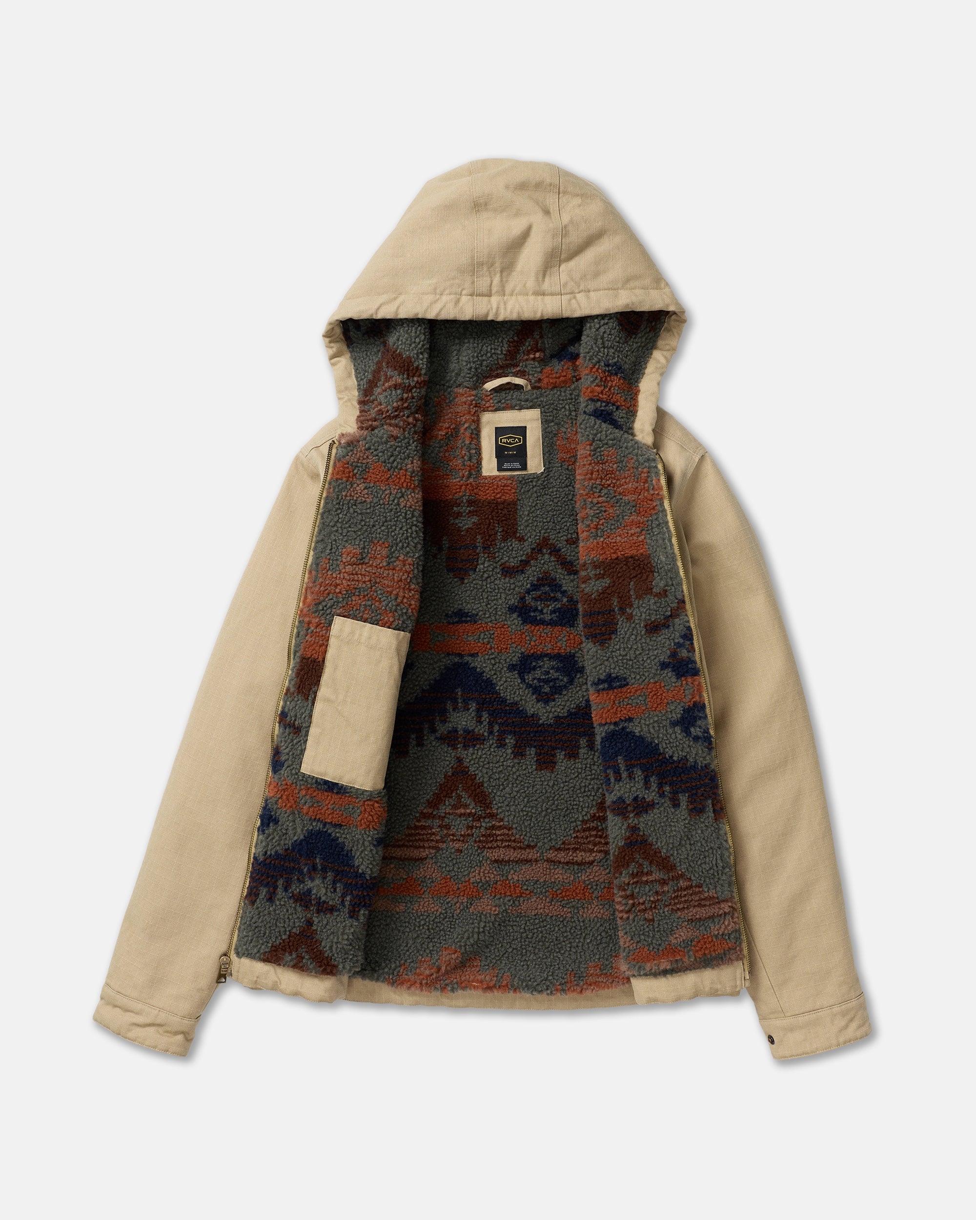 Sonora Hooded Jacket - Khaki