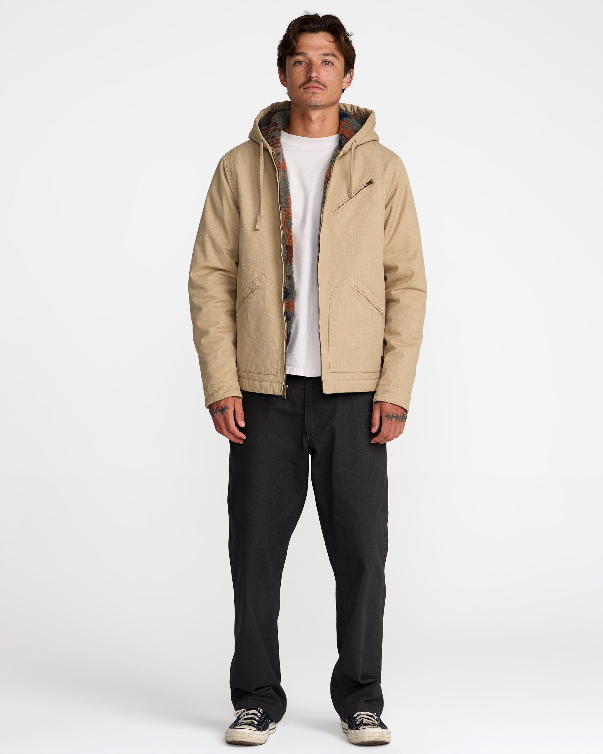 Sonora Hooded Jacket - Khaki