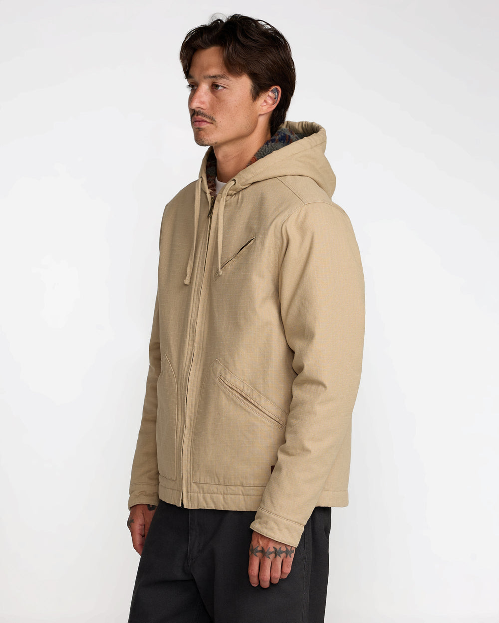 Sonora Hooded Jacket - Khaki