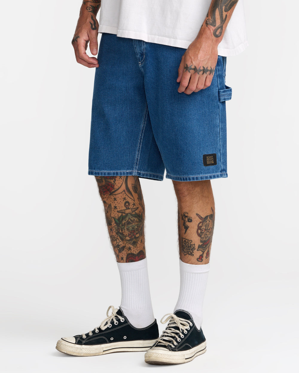 Dayshift Denim Shorts - Blue Collar