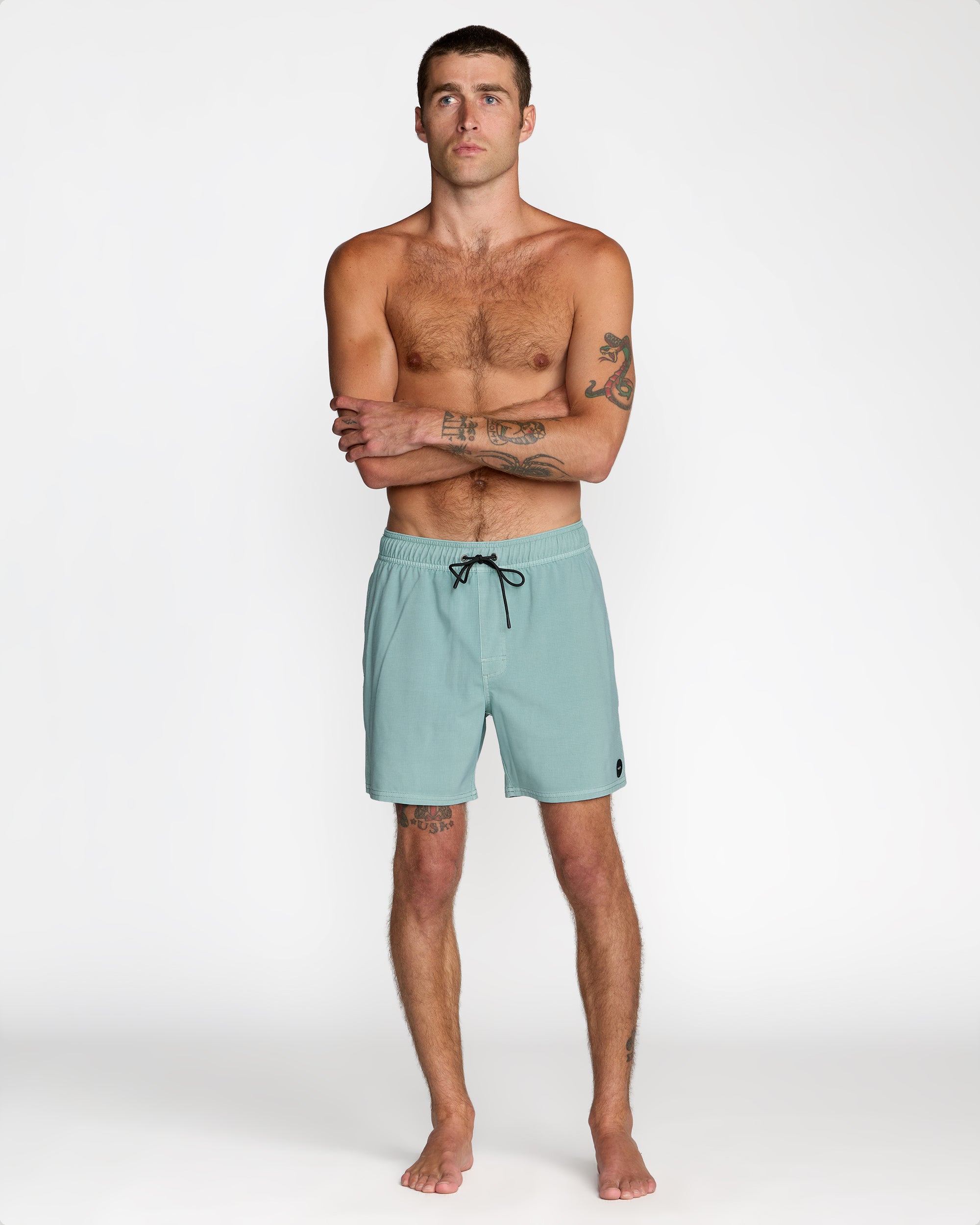 VA Pigment Elastic Short Trunk 16" - Blue Haze