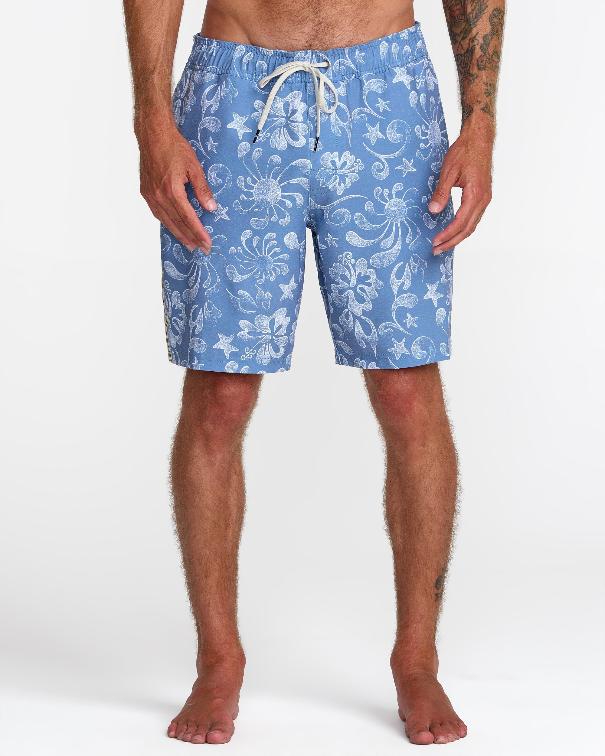 Local Aloha Elastic Trunk 19" - Light Blue