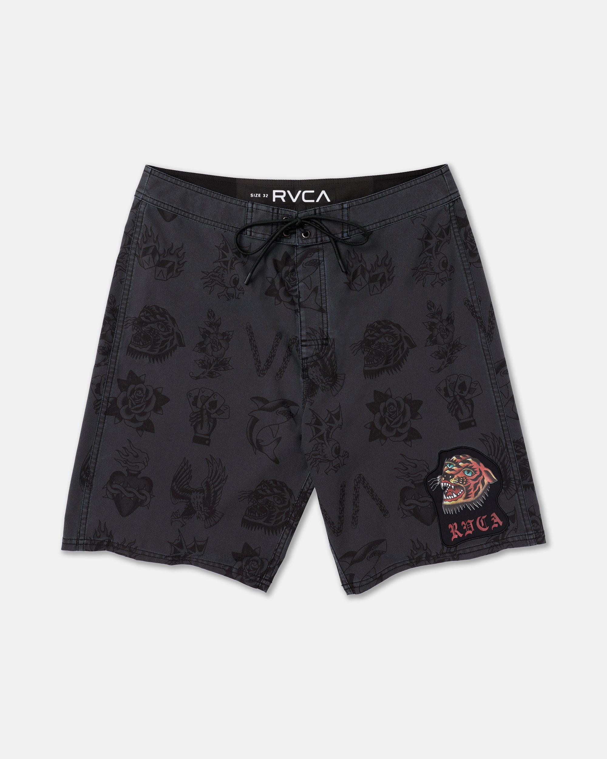 Kaleb Boardshorts - Black