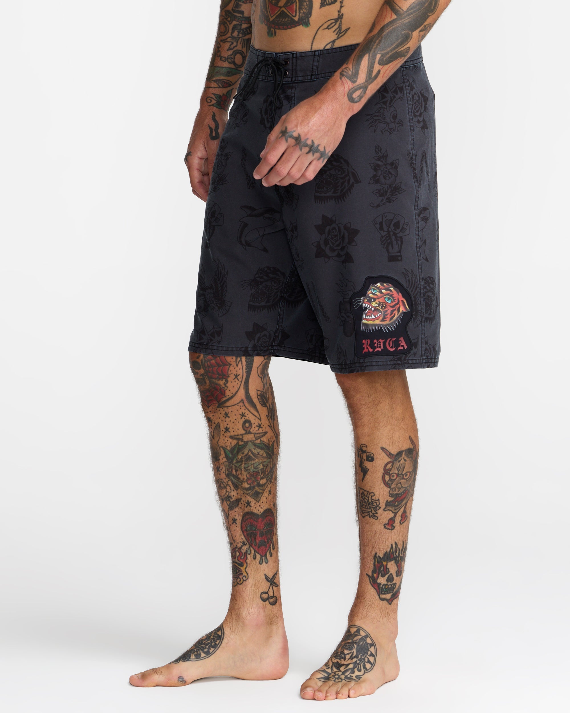 Kaleb Boardshorts - Black