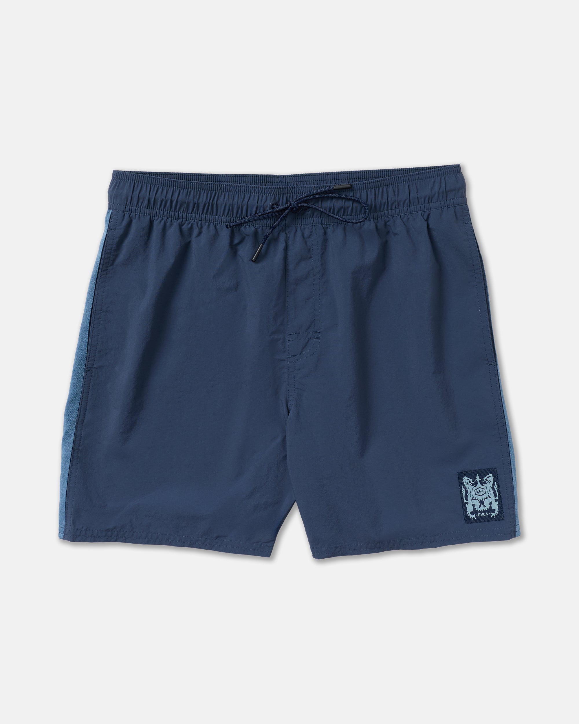 Crest Elastic 17" Shorts - Moody Blue