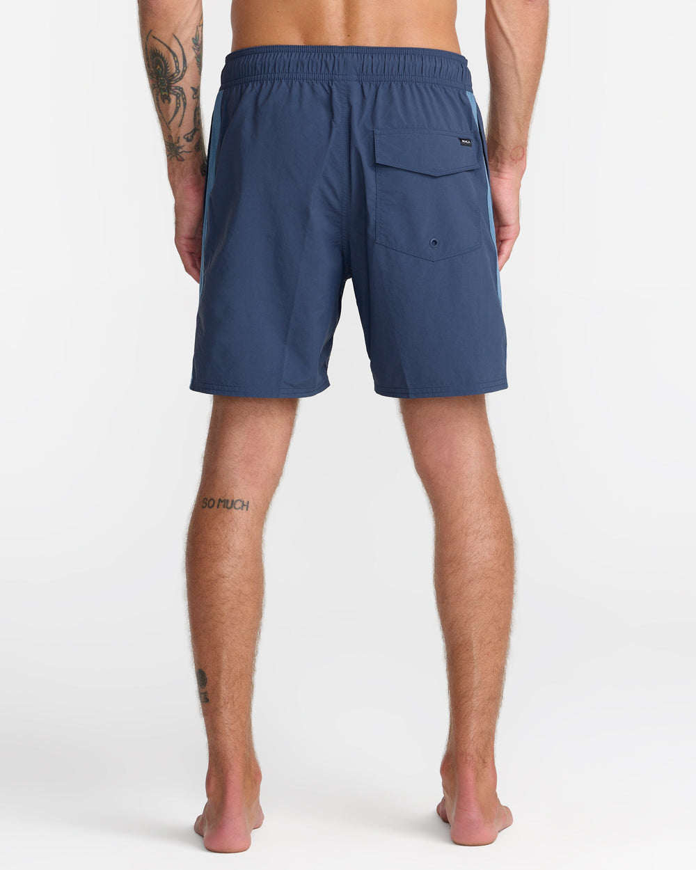 Crest Elastic 17" Shorts - Moody Blue