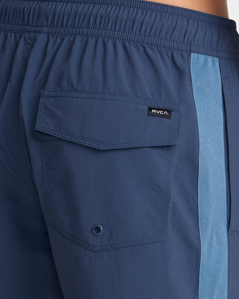 Crest Elastic 17" Shorts - Moody Blue