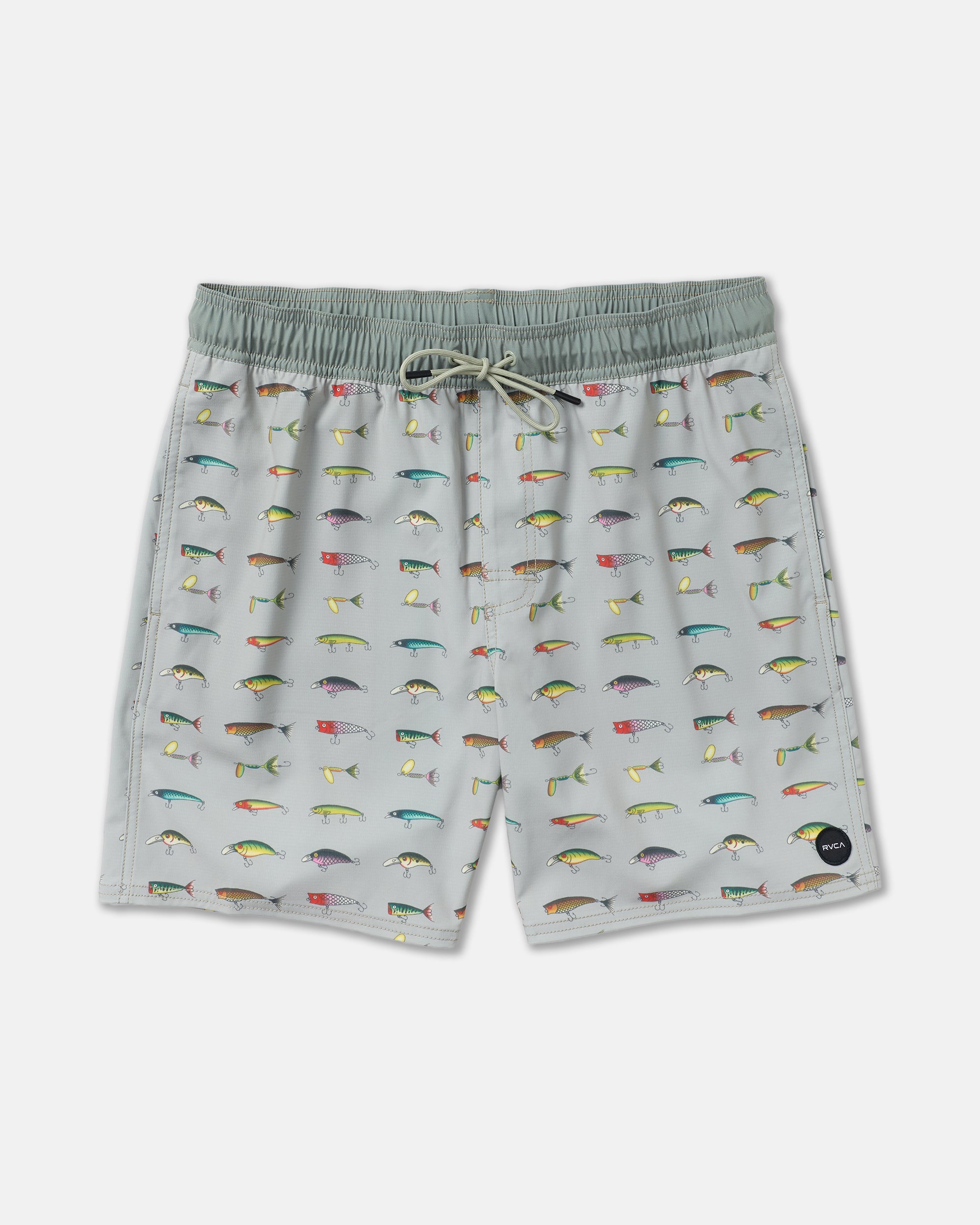 Kaleb VA Elastic Shorts - Light Olive